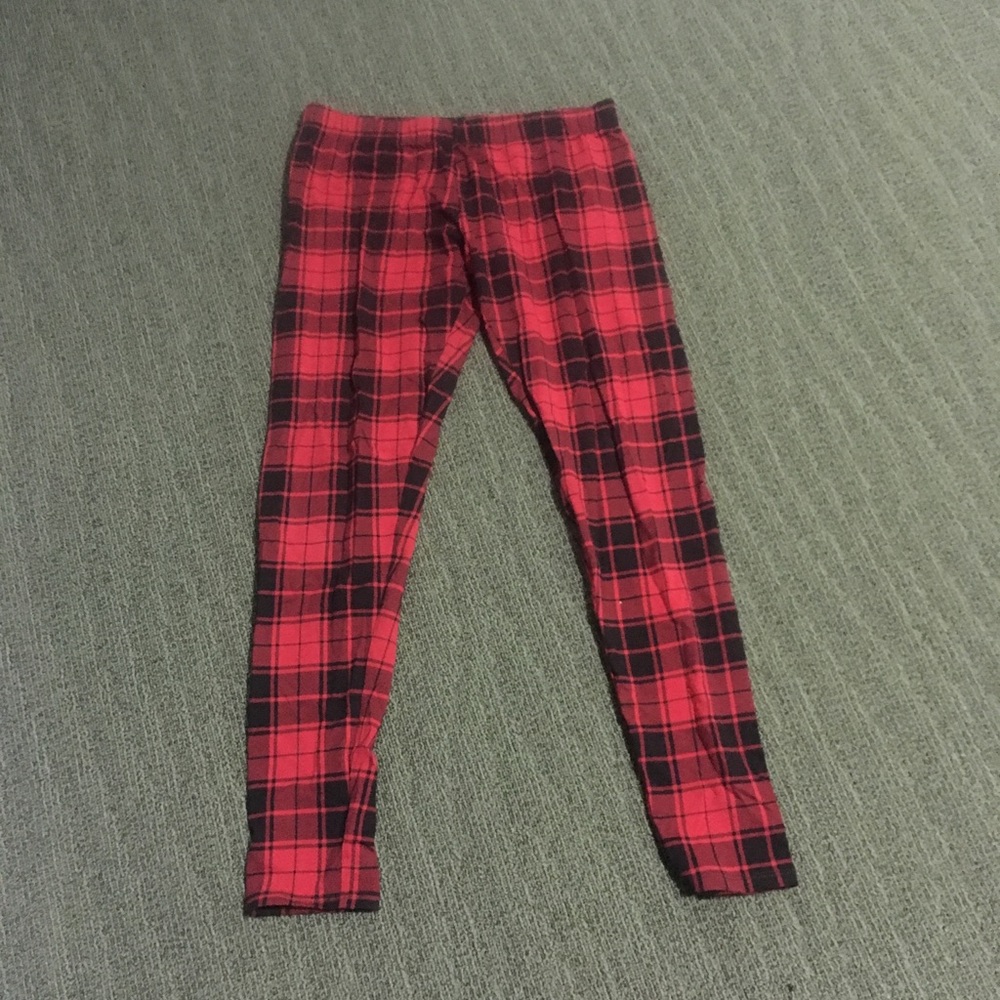 Plaid Leggings